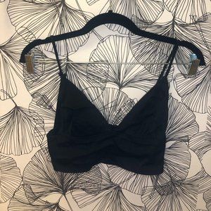 Black Bralette Top
